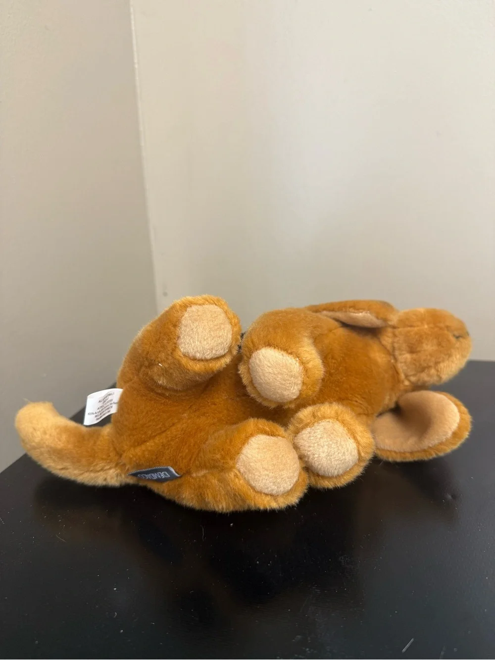 Demdaco Plush Brown and black Bloodhound
